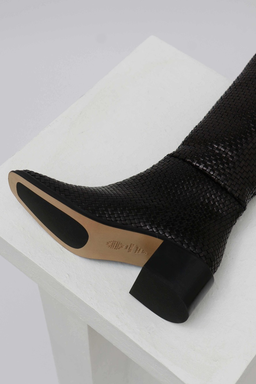 Woven|High Boots|Boots|Winter Collection Souliers Martinez | Olivia