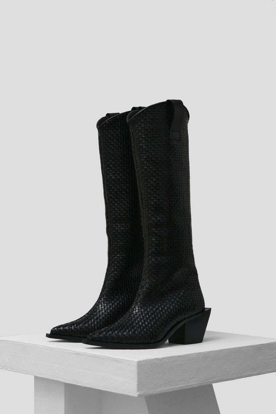 High Boots|Boots|Fall Sales|Winter Collection|Woven Souliers Martinez | Sole