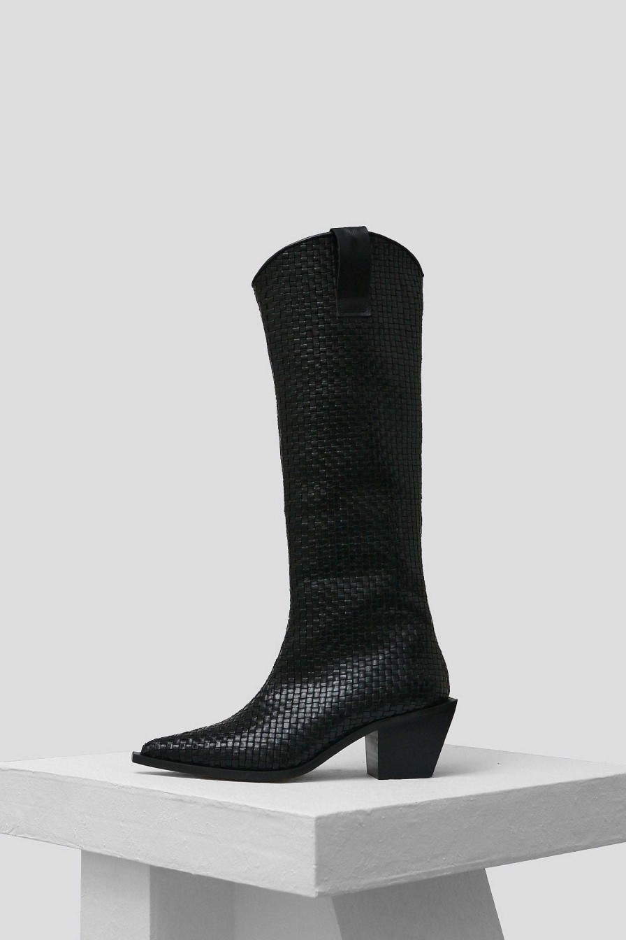 High Boots|Boots|Fall Sales|Winter Collection|Woven Souliers Martinez | Sole