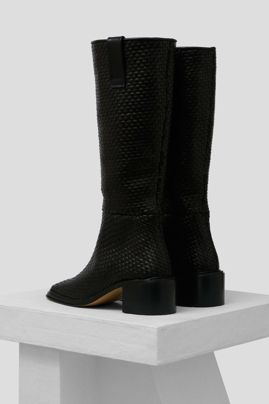 Woven|High Boots|Boots|Winter Collection Souliers Martinez | Olivia