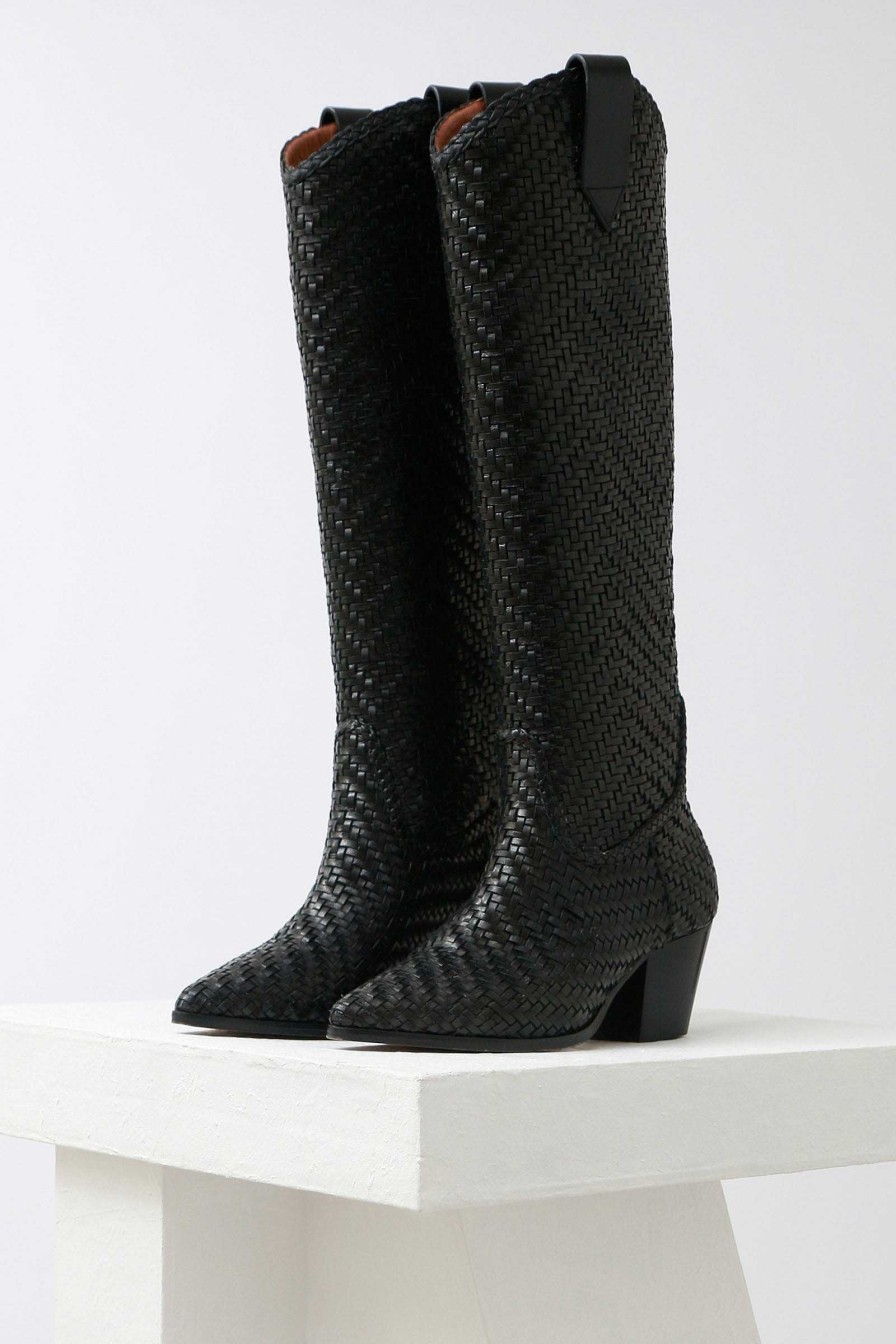 Woven|High Boots|Boots|Fall Sales|Winter Collection Souliers Martinez | Guadalajara