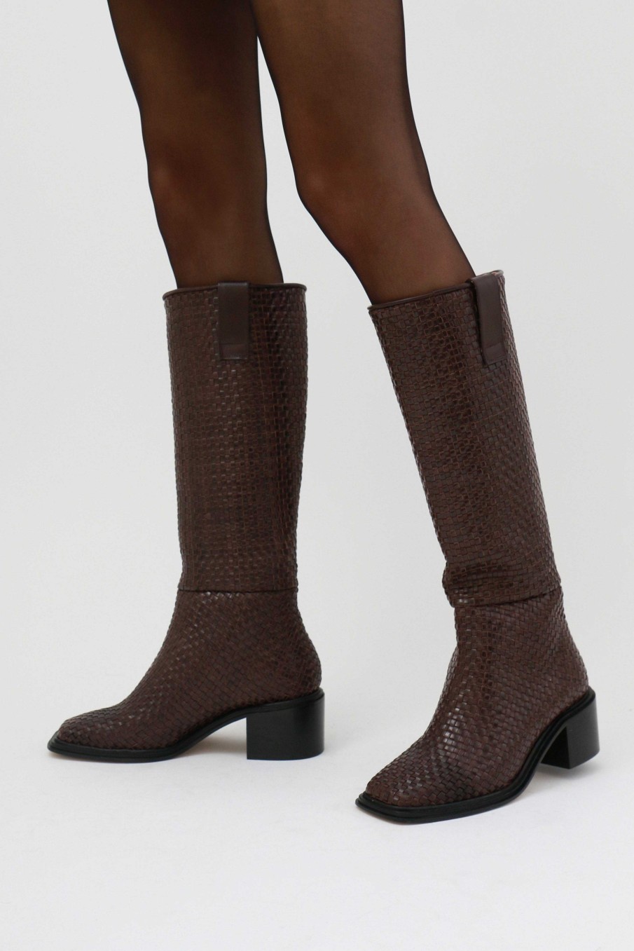 Woven|High Boots|Boots|Fall Sales|Winter Collection Souliers Martinez | Olivia